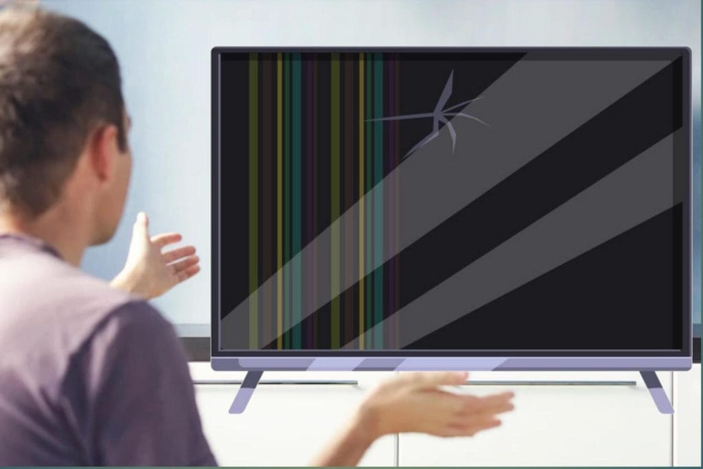 Layar TV LED Bergaris, Apakah bisa Diservis? Ini Penjelasannya